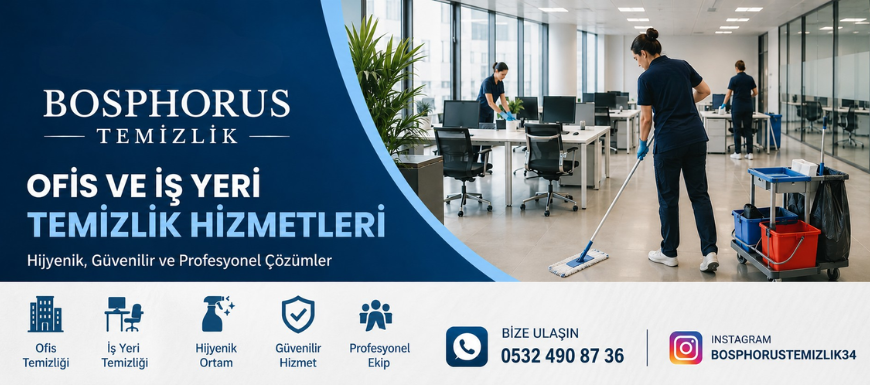 Çekmeköy Profesyonel Ofis ve İş Yeri Temizliği - Bosphorus Temizlik