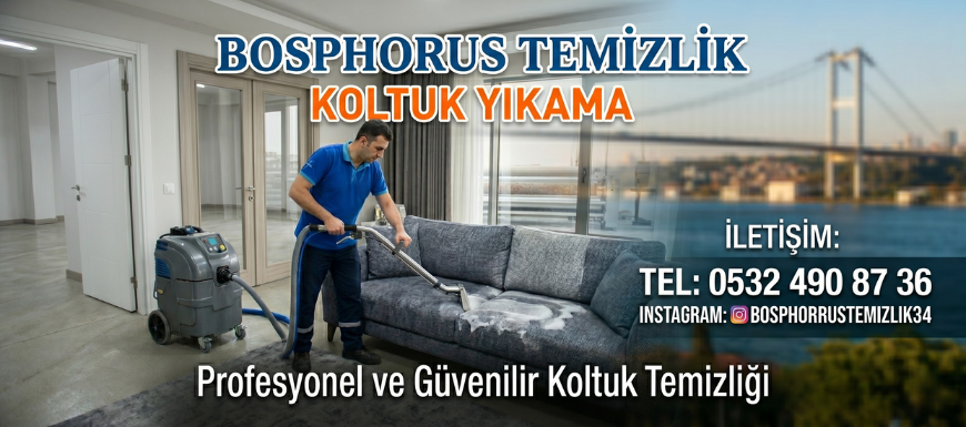 Profesyonel Koltuk Yıkama Hizmeti - Bosphorus Temizlik